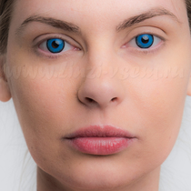 Карнавальные линзы Lensmam Blue Elf Фото 2