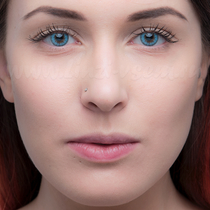 Цветные линзы EOS Sandy Blue foto