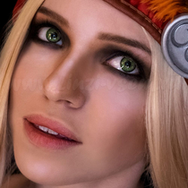 Цветные зеленые линзы EOS 324 Green mini